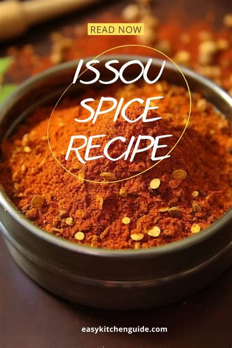 issou spice|Issou Spice Recipe: A Culinary Adventure